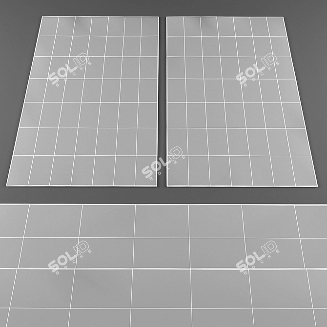 Modern Rugs Collection 317 3D model image 4