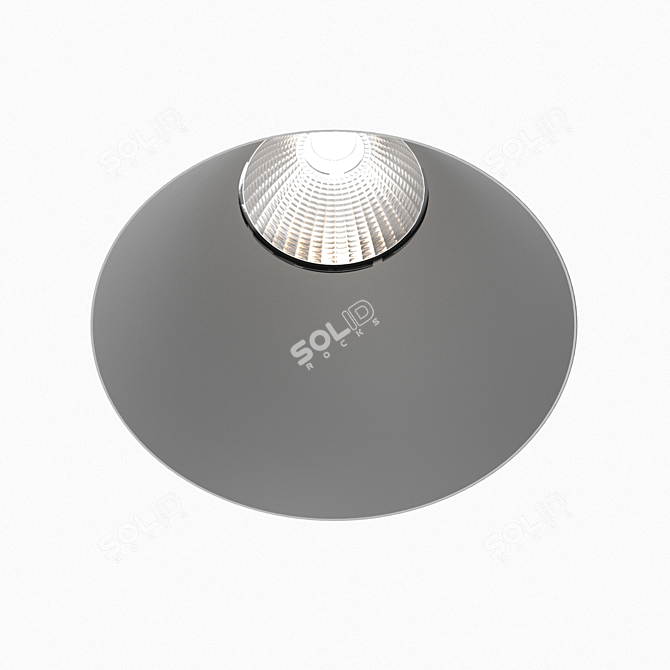 Versatile Recessed Spotlight: STRONG 3D model image 2