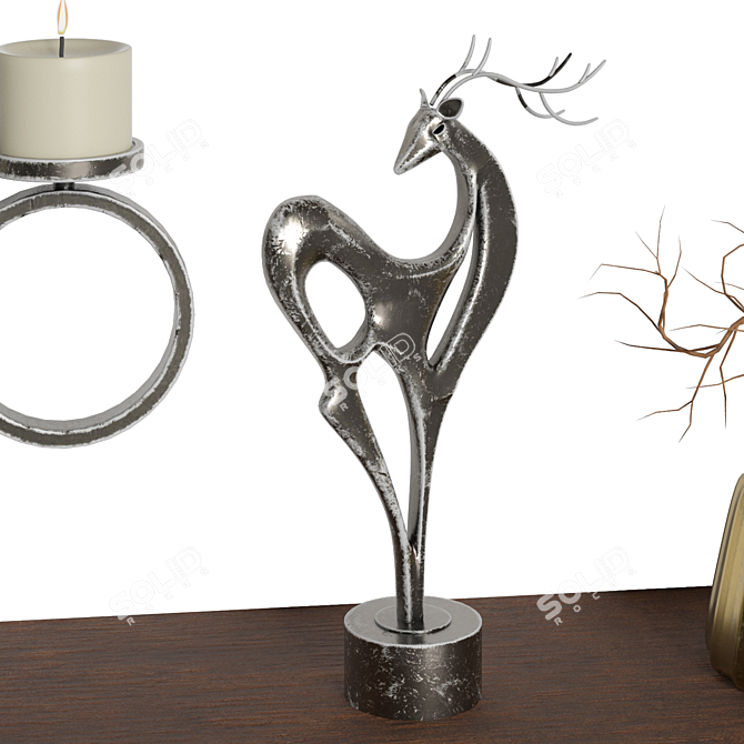 Eleven Piece Decorative Set 3D model image 2