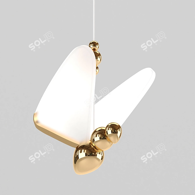 Elegant BYSE Lighting Solution 3D model image 2