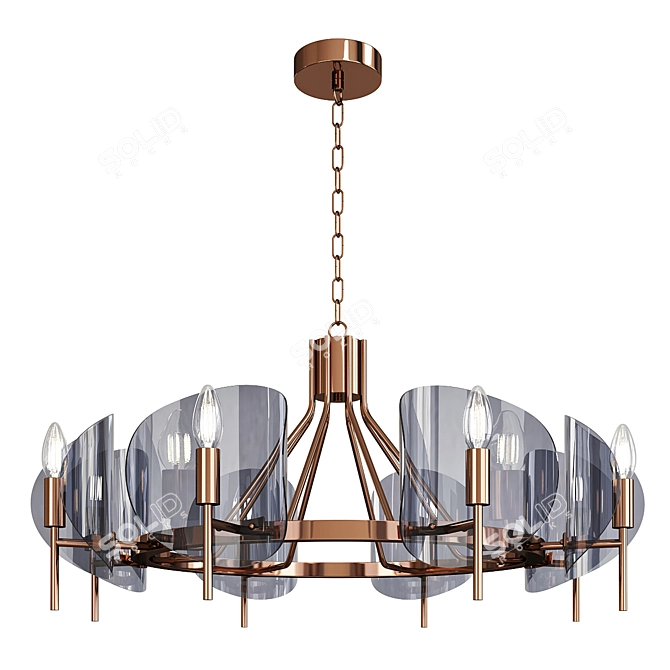 Contemporary Marion Design Lamp 3D model image 1