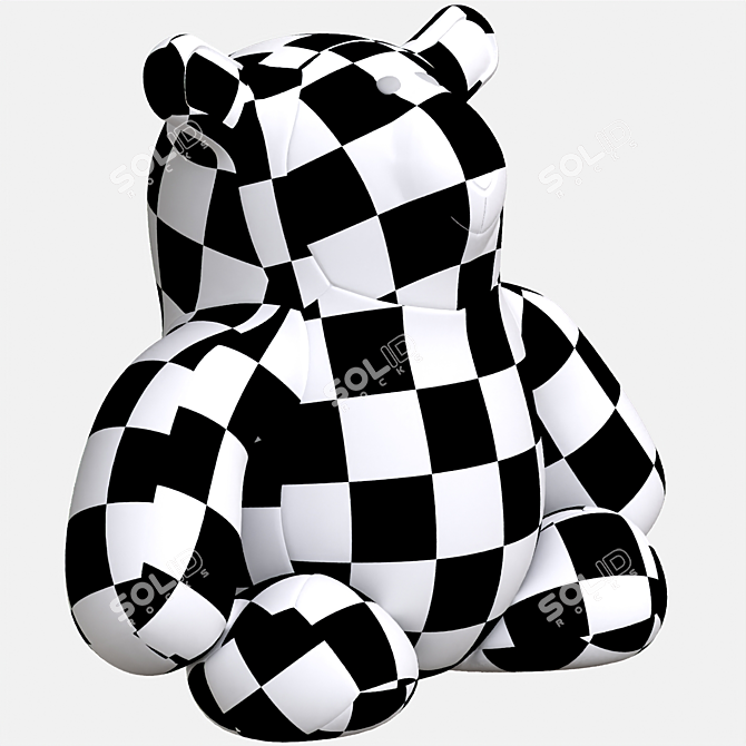  2014 Bear Toy: Adorable Fun for Everyone 3D model image 4