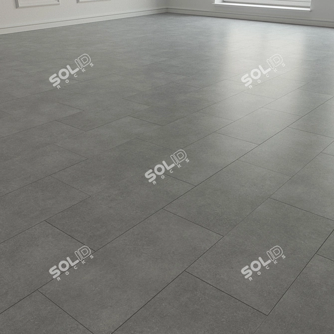 Moduleo Select Cantera: Porcelain Stoneware Floor Tile 3D model image 2