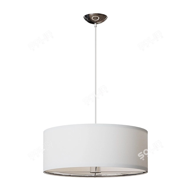 Title: Faro Seven Chandelier (White) 3D model image 1