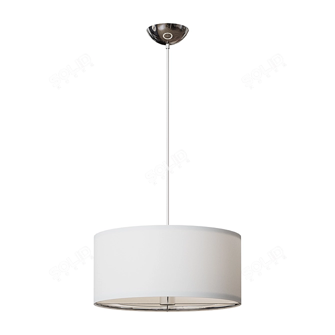 Title: Faro Seven Chandelier (White) 3D model image 3