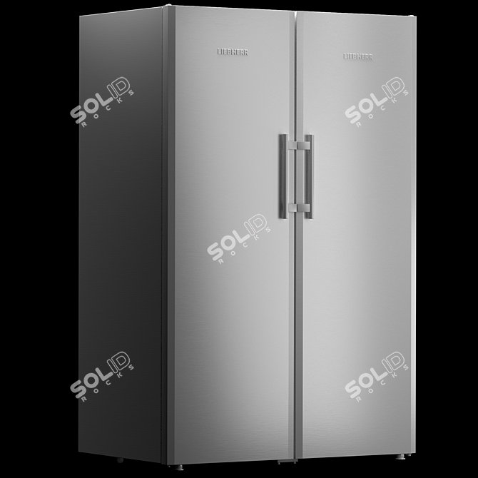 Liebherr Refrigerator Set: SBS 7212, CNPesf 5156, CNel 4813 3D model image 2
