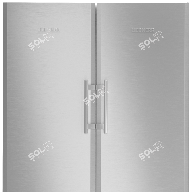 Liebherr Refrigerator Set: SBS 7212, CNPesf 5156, CNel 4813 3D model image 3