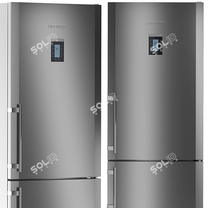 Liebherr Refrigerator Set: SBS 7212, CNPesf 5156, CNel 4813 3D model image 4