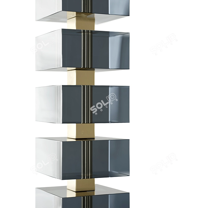 Luxury Monaco Table Lamp 3D model image 4