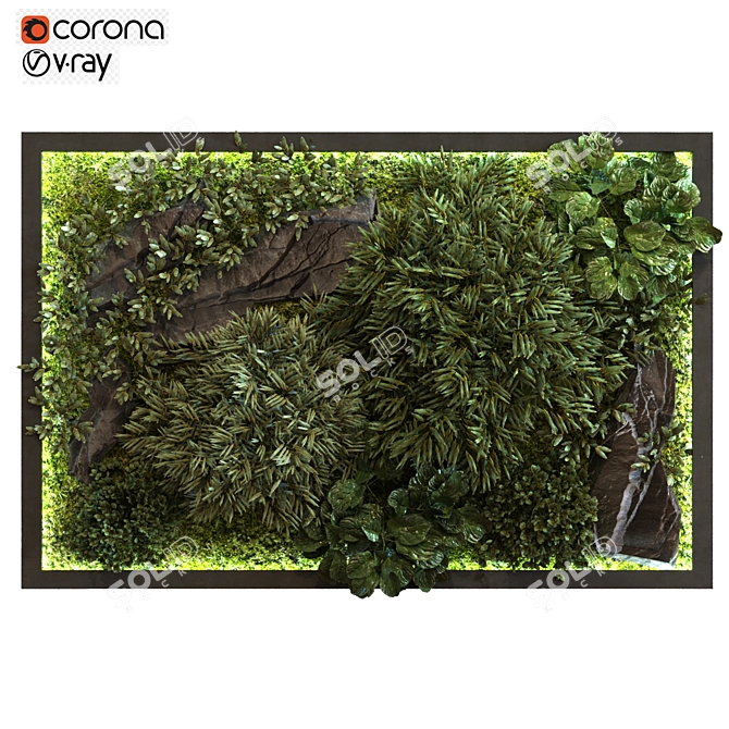 Greenery VertiGrow Set 052 3D model image 1