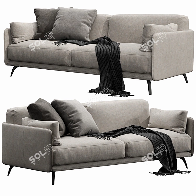 Modern Ditre Italia Krisby Sofa 3D model image 2