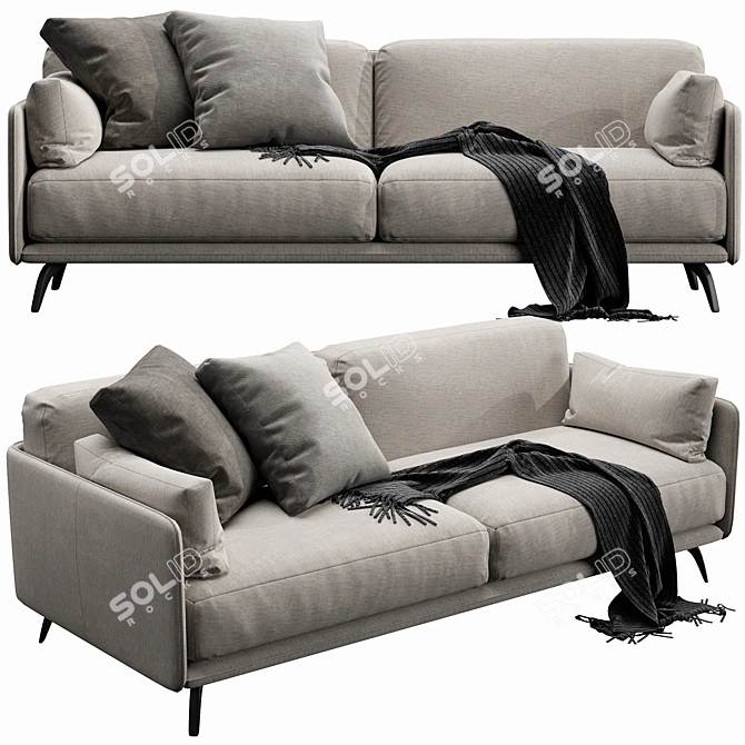 Modern Ditre Italia Krisby Sofa 3D model image 4