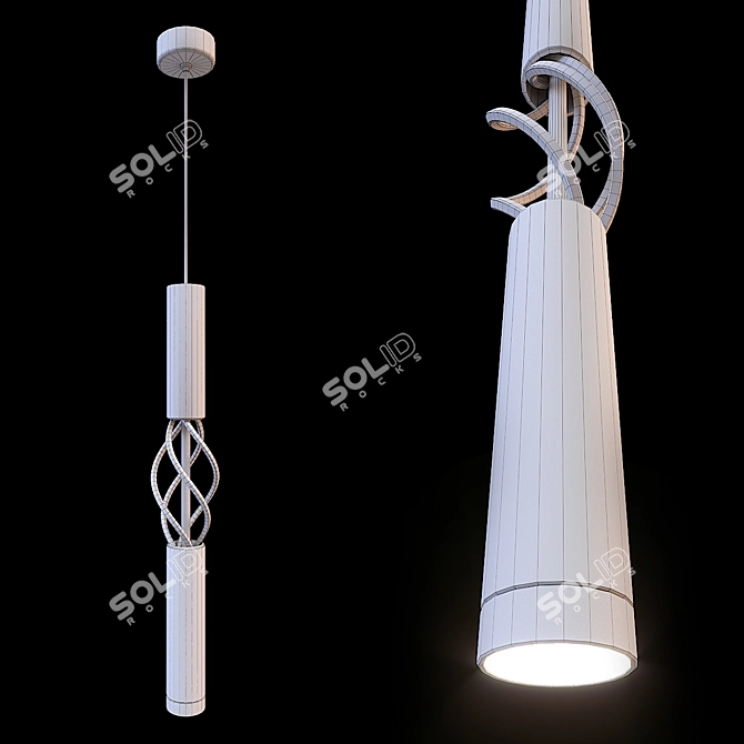 Eurosvet Lance Pendant Lamp 3D model image 4