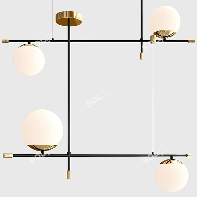 Maytoni Nostalgia Pendant Light 3D model image 1