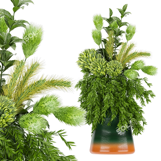 Premium Plant Collection Vol. 139 3D model image 1