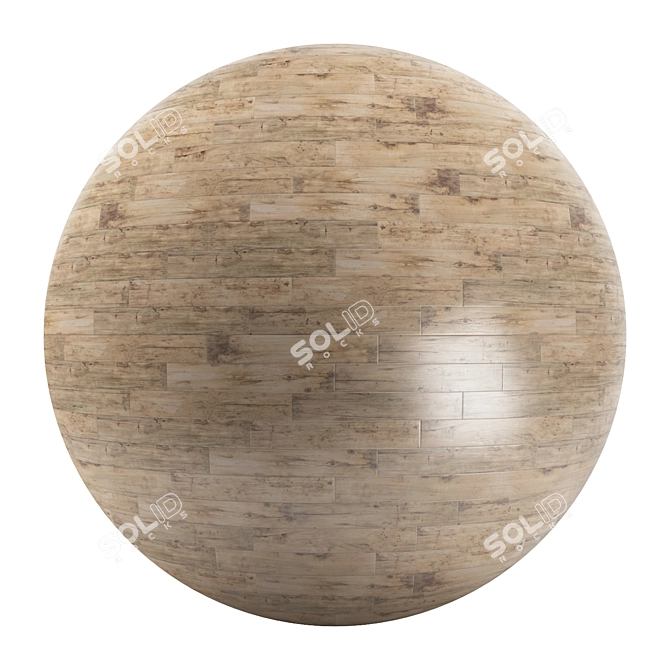 Parquet 08: Standard & Herringbone Patterns, PBR Textures 3D model image 1