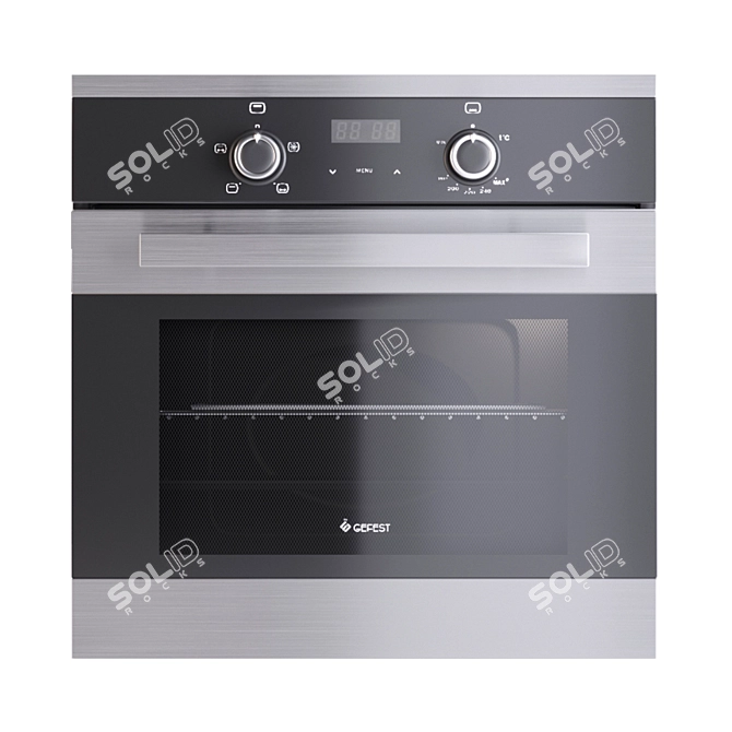 GEFEST Built-In Oven - Superior Cooking Performance 3D model image 1