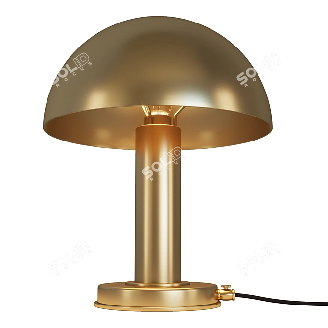 Osun Brass Table Lamp 3D model image 3