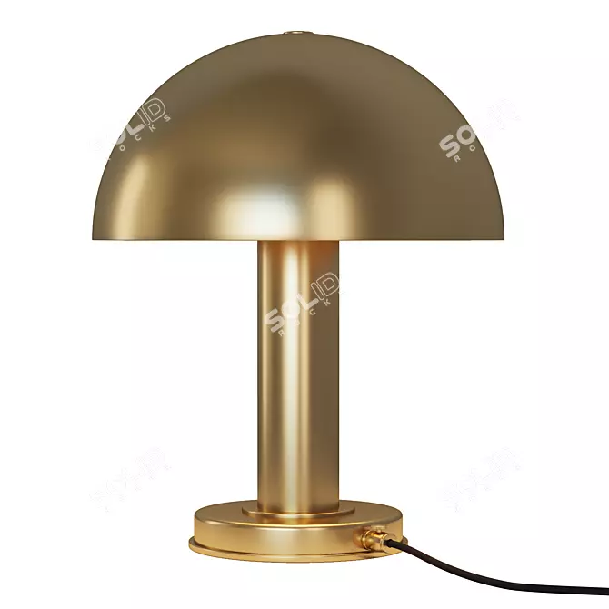 Osun Brass Table Lamp 3D model image 1