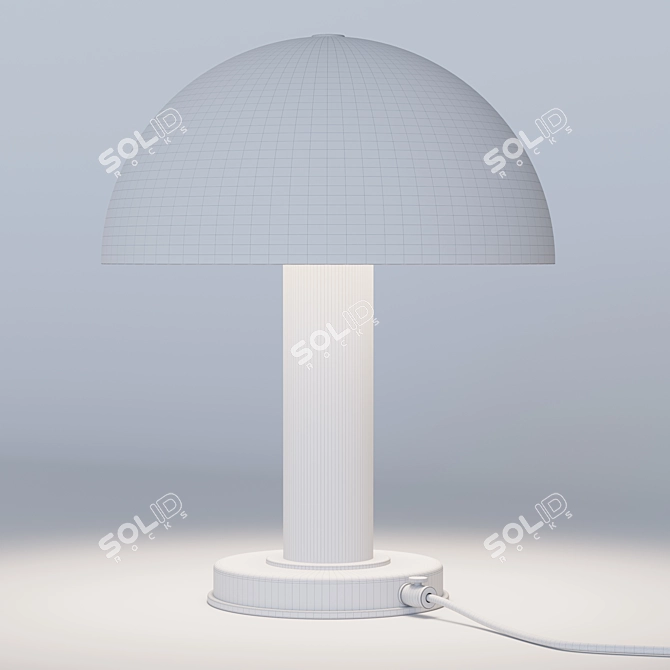 Osun Brass Table Lamp 3D model image 2