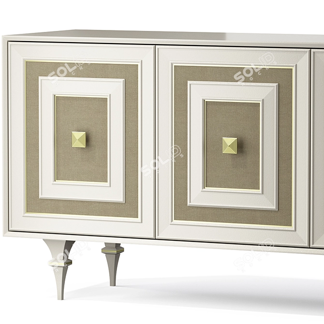 Elegant Catherine Sideboard: Modern Design, Spacious Storage 3D model image 2