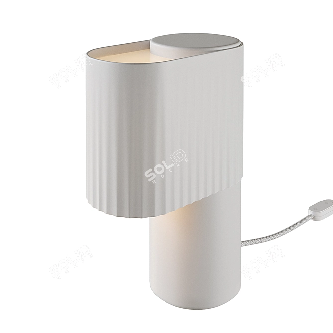 Sleek Table Lamp 3D model image 2