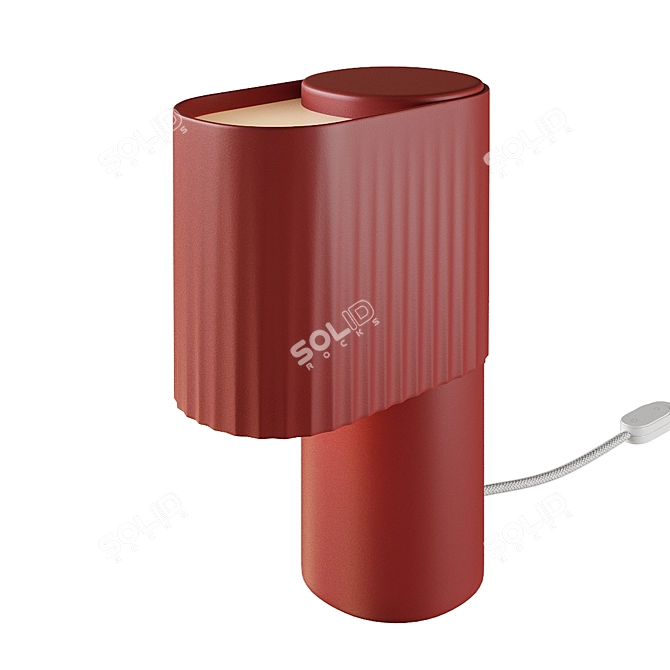 Sleek Table Lamp 3D model image 4