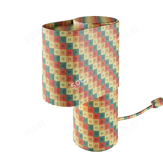 Sleek Table Lamp 3D model image 5