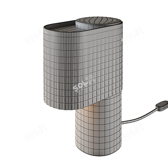 Sleek Table Lamp 3D model image 6