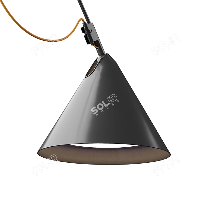 Licht Adjustable LED Arc Lamp 3D model image 2