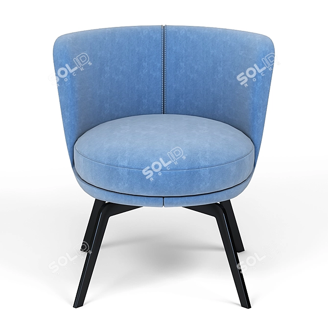 Modern Rolf Benz 562 Sofa 3D model image 3