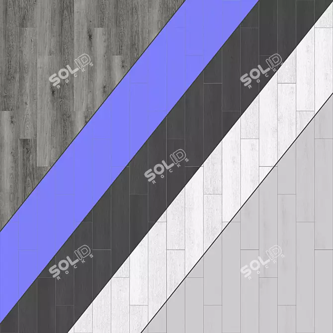 Modern Parquet Flooring Set 3D model image 3