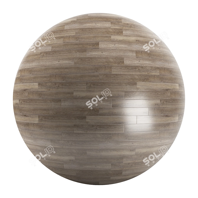 Elegant Parquet Flooring Collection 3D model image 1