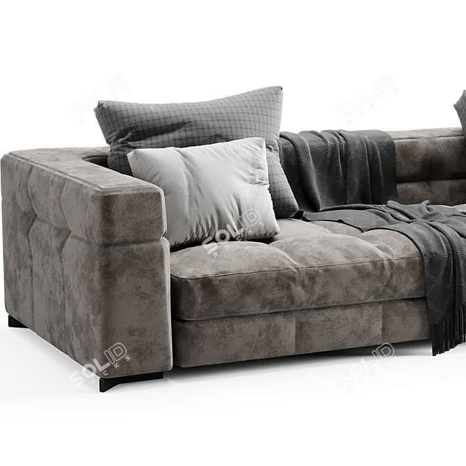 Sleek Minotti Blaze 2015 3D model image 2