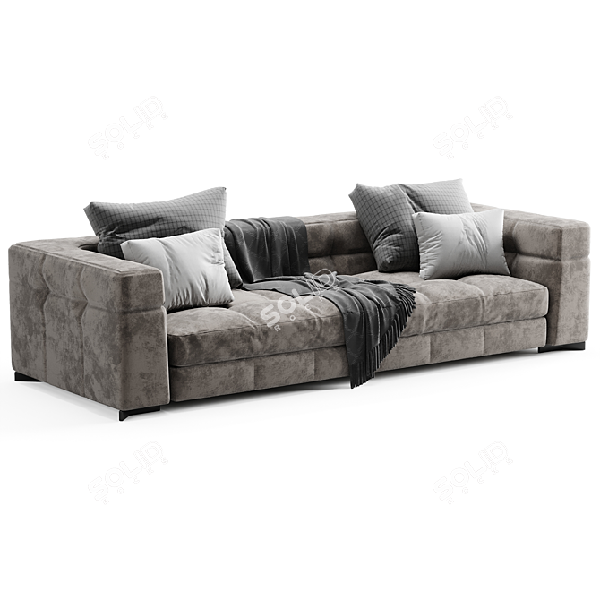 Sleek Minotti Blaze 2015 3D model image 4