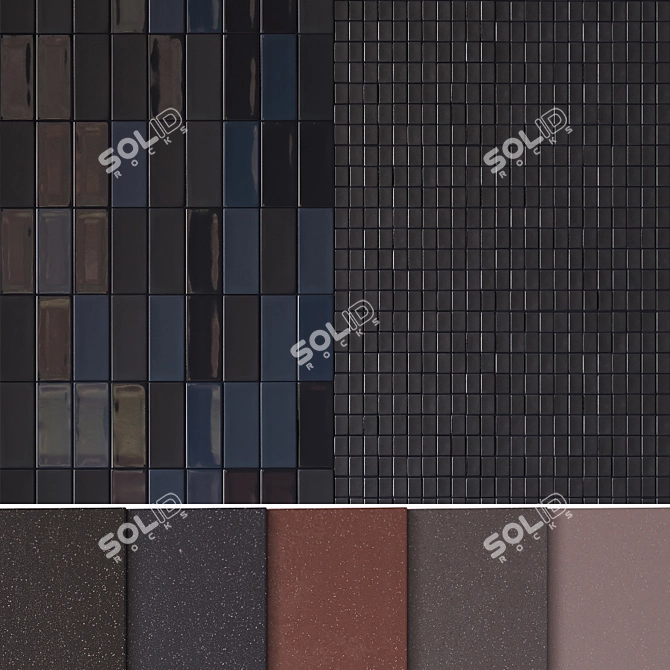 Cosmo Ceramic Tile Collection by 41zero42 3D model image 1