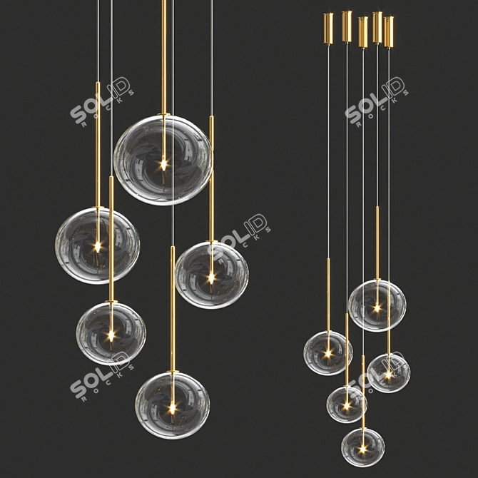 Elegant Illumination with Bolle Collection 3D model image 3