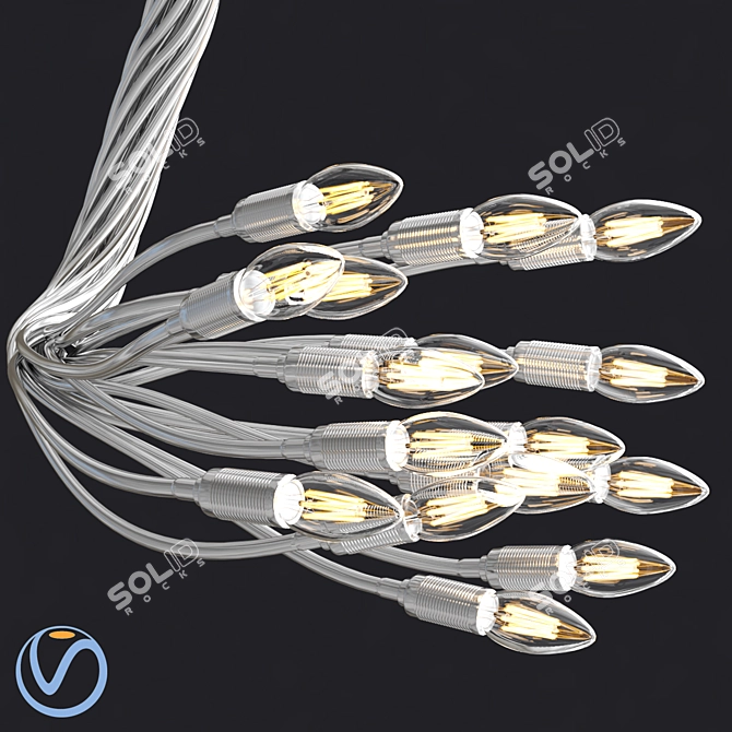 Turciù 16: Versatile Ceiling Lighting 3D model image 4