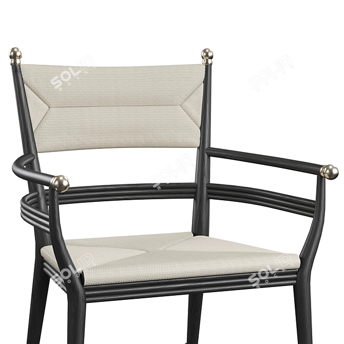 Title: Kelmscott Armchair: Stylish and Versatile 3D model image 4