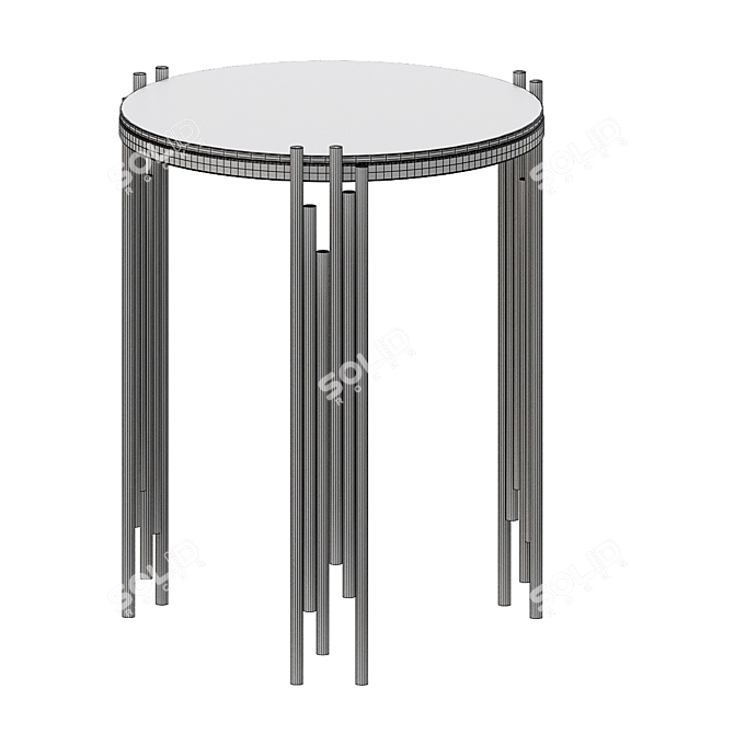 Sleek Modern Coffee Table 3D model image 3