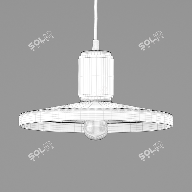 Illuminate - Glass Pendant Light 3D model image 3