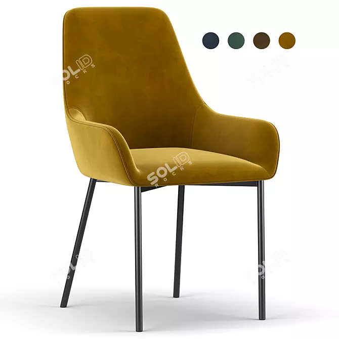 2013 SalesFever Chair: Stylish Comfort for Your Space 3D model image 1