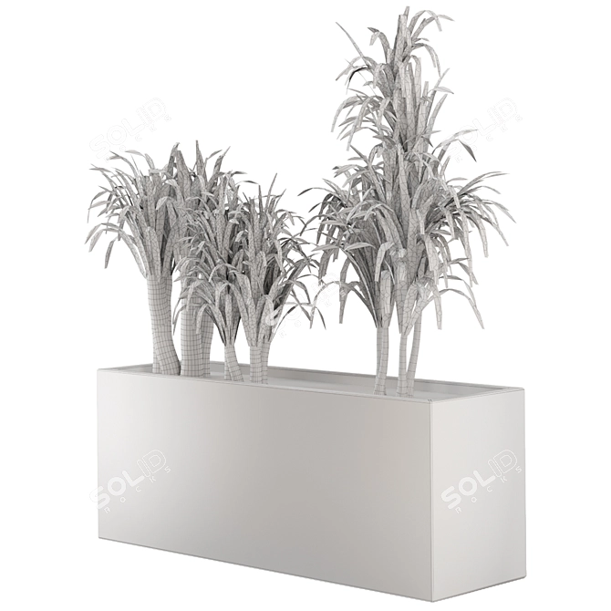 Exquisite Indoor Plant Collection 3D model image 6