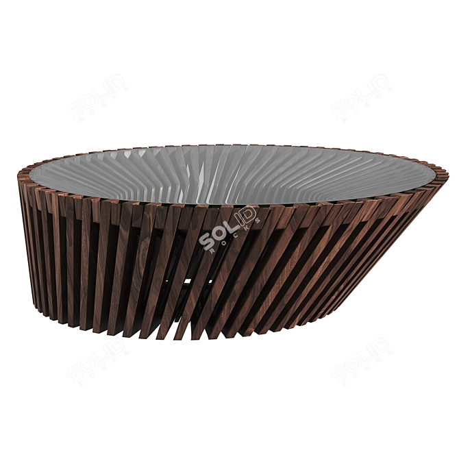 Riva1920 YIN & YANG Coffee Table 3D model image 1