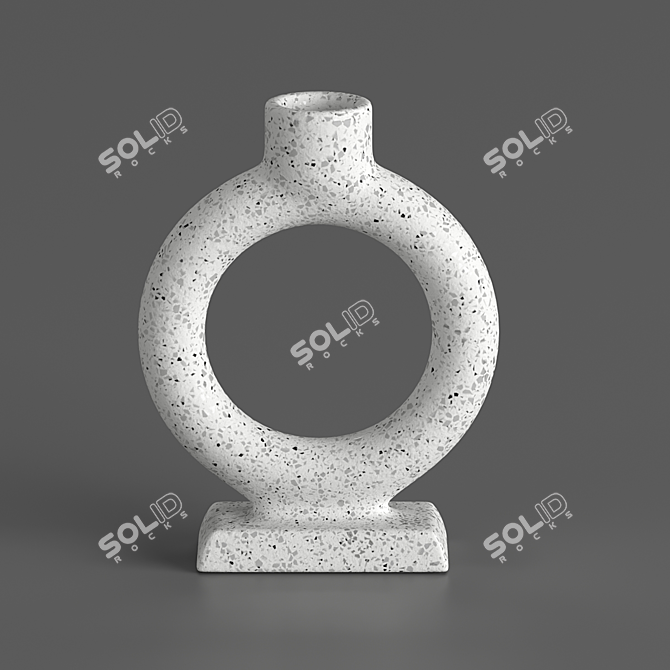 Elegant Lorin Taper Holder Set 3D model image 3