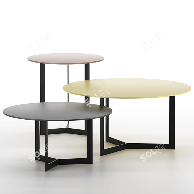 Elevate your space with KABI | TREKU Table 3D model image 2