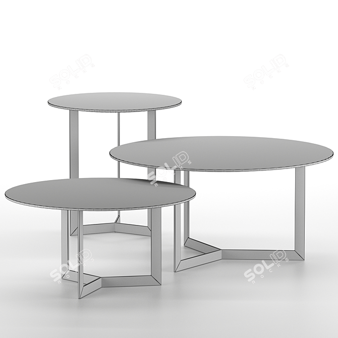 Elevate your space with KABI | TREKU Table 3D model image 4