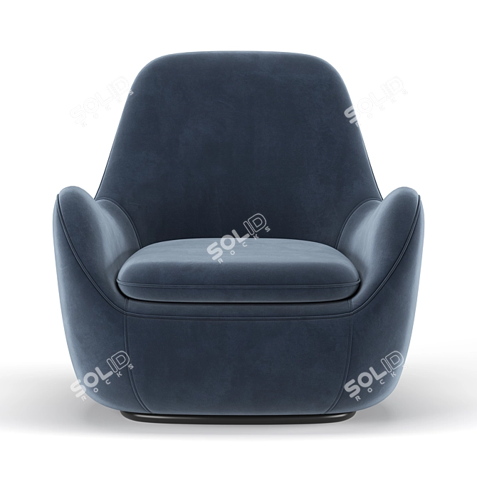 Modern 2013 Nova Swivel Chair 3D model image 3