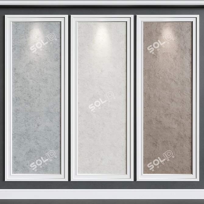 Decorative Plaster- Moldings, Cornices &Baseboards 3D model image 1