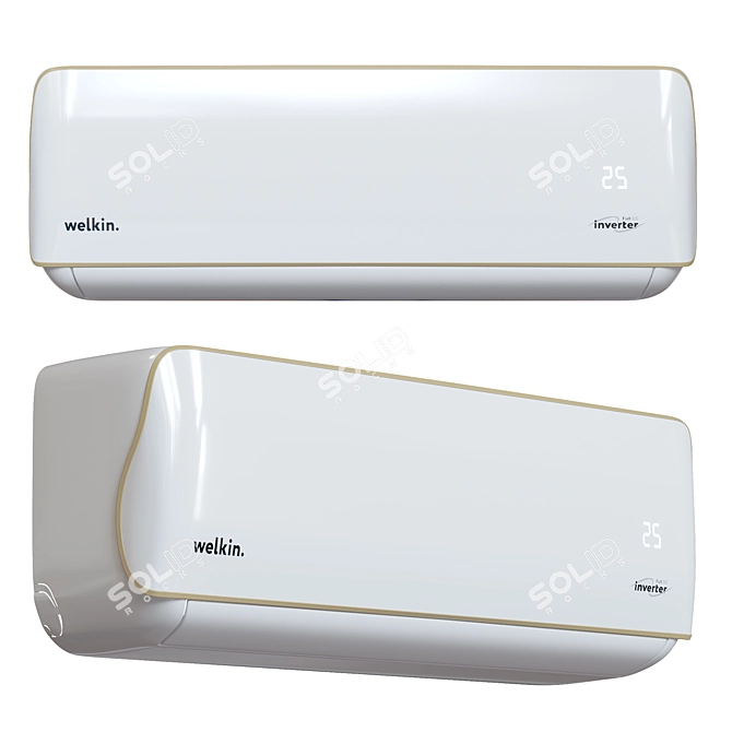 Ultimate Cooling: Welkin Novus Full DC Inverter 3D model image 1